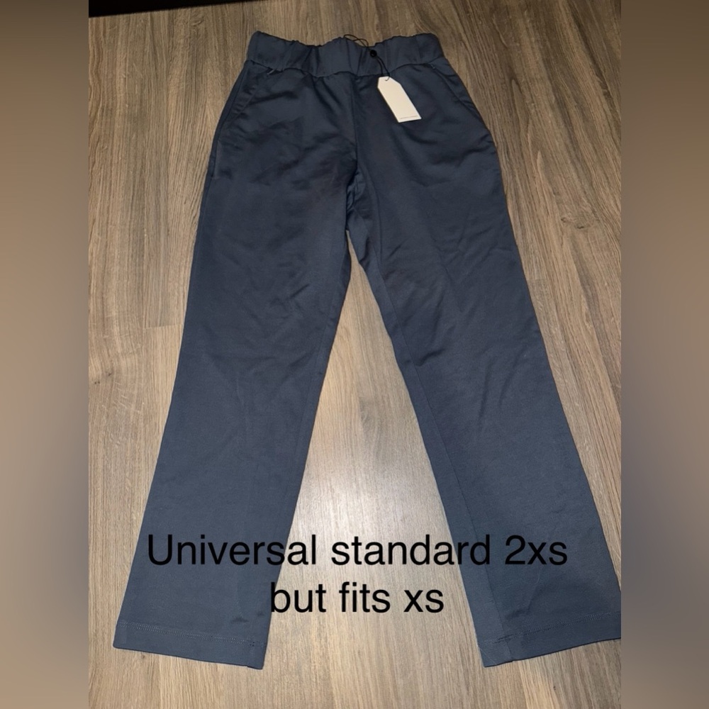 Universal Standard blue/grey pants nwt